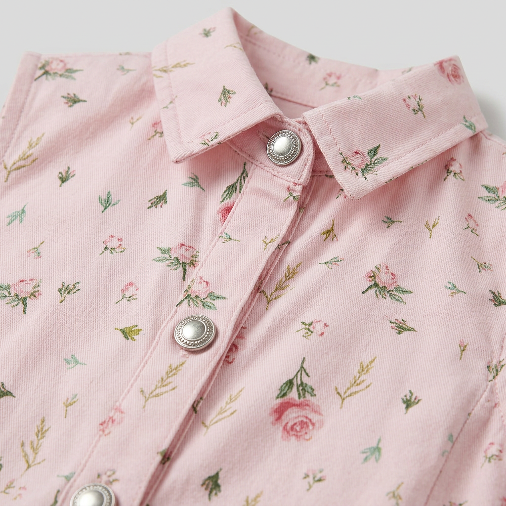 Floral Button-Up Dress