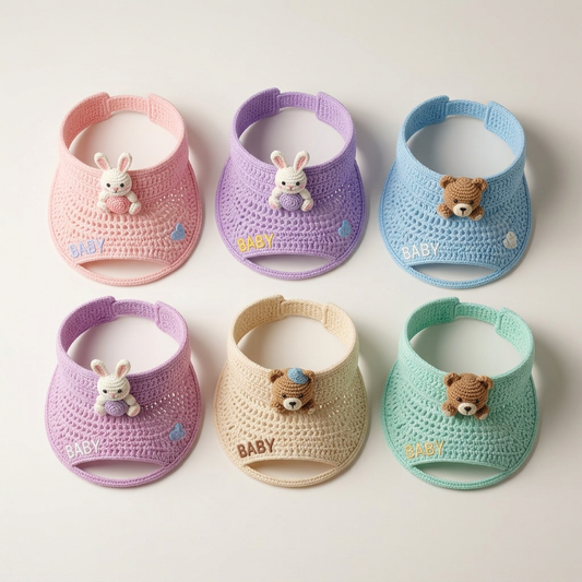 Teddy Bear Baby Cap