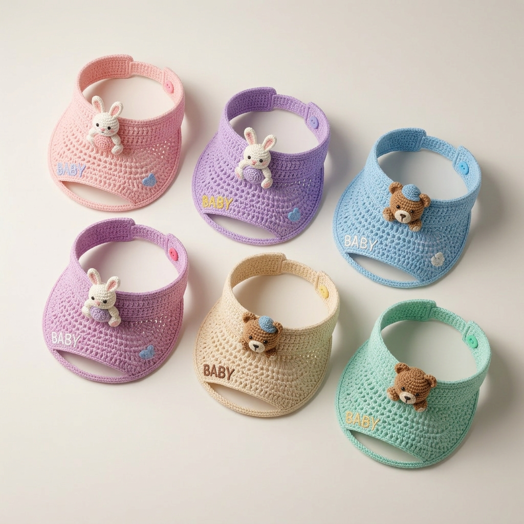 Teddy Bear Baby Cap
