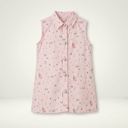 Floral Button-Up Dress