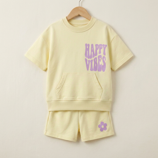Happy Vibes Girls Set