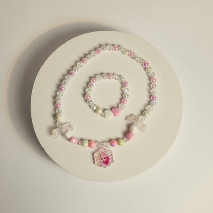 Frozen Necklace & Bracelet Set