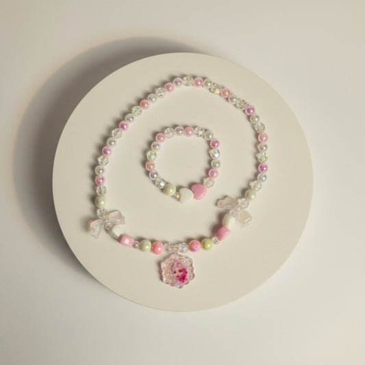 Frozen Necklace & Bracelet Set