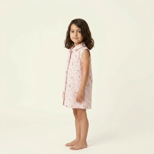 Floral Button-Up Dress