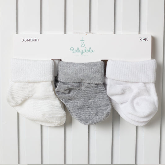 Boys Socks -Pack Of 3-Multicolor