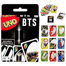 MATTELL BTS UNO CARD GAME
