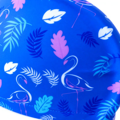 Premium Flamingo Tropical Swim Cap