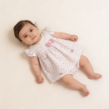Summer Dress and Diaper Cover Set