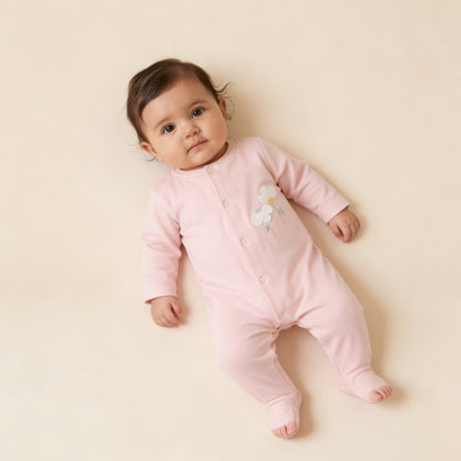 Petal Wishes Embroidered Romper