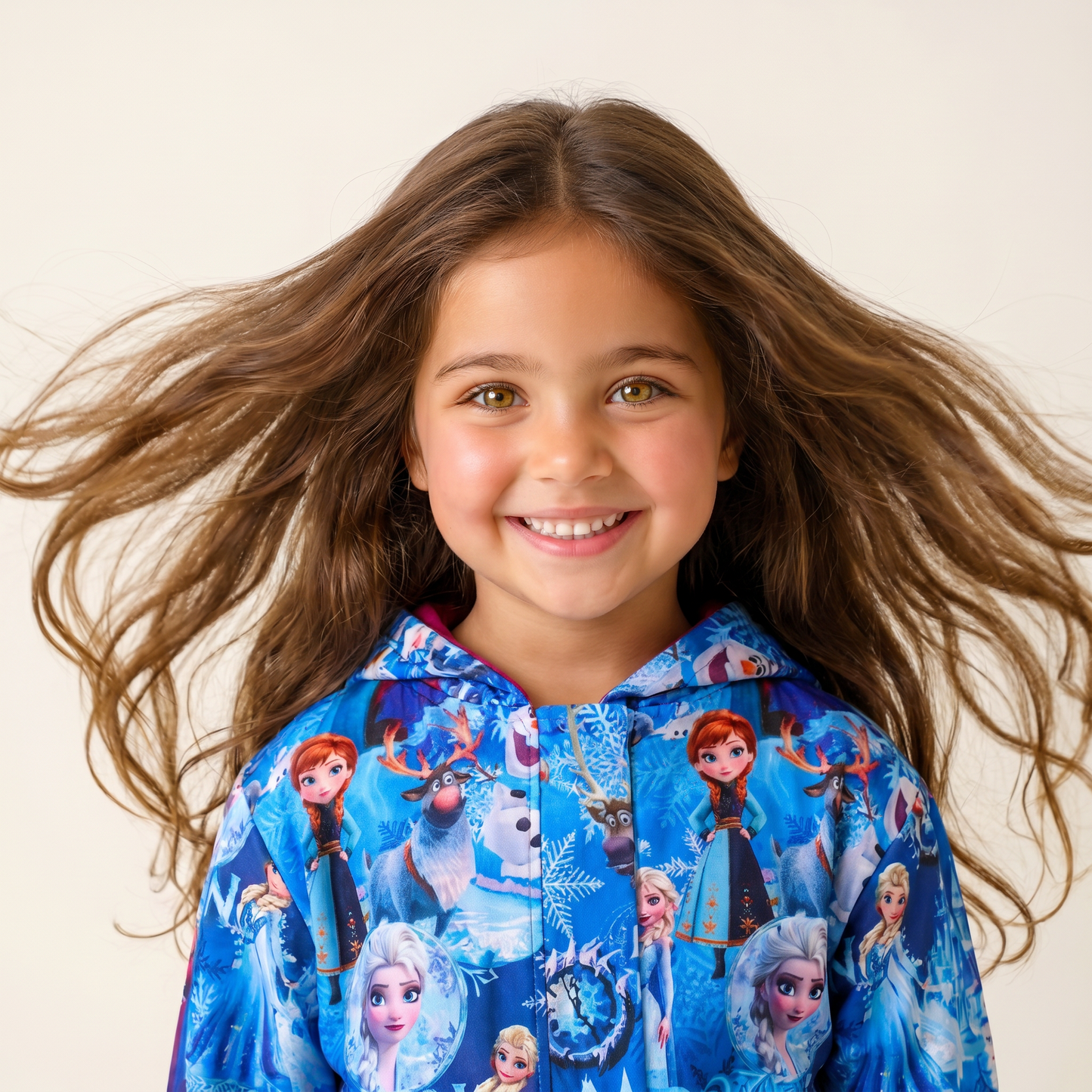 Frozen Magic Beach Robe