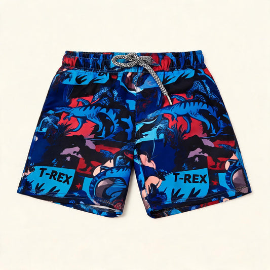 T-Rex Dinosaur Swim Shorts