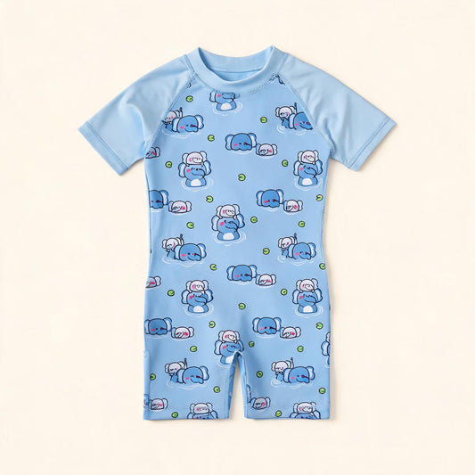 Blue Elephant Kids Swimsuit