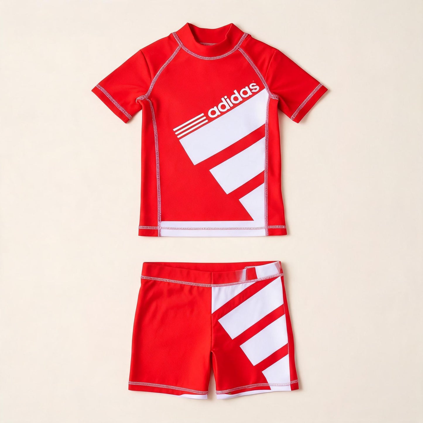 Sporty Two-Piece Swim Set