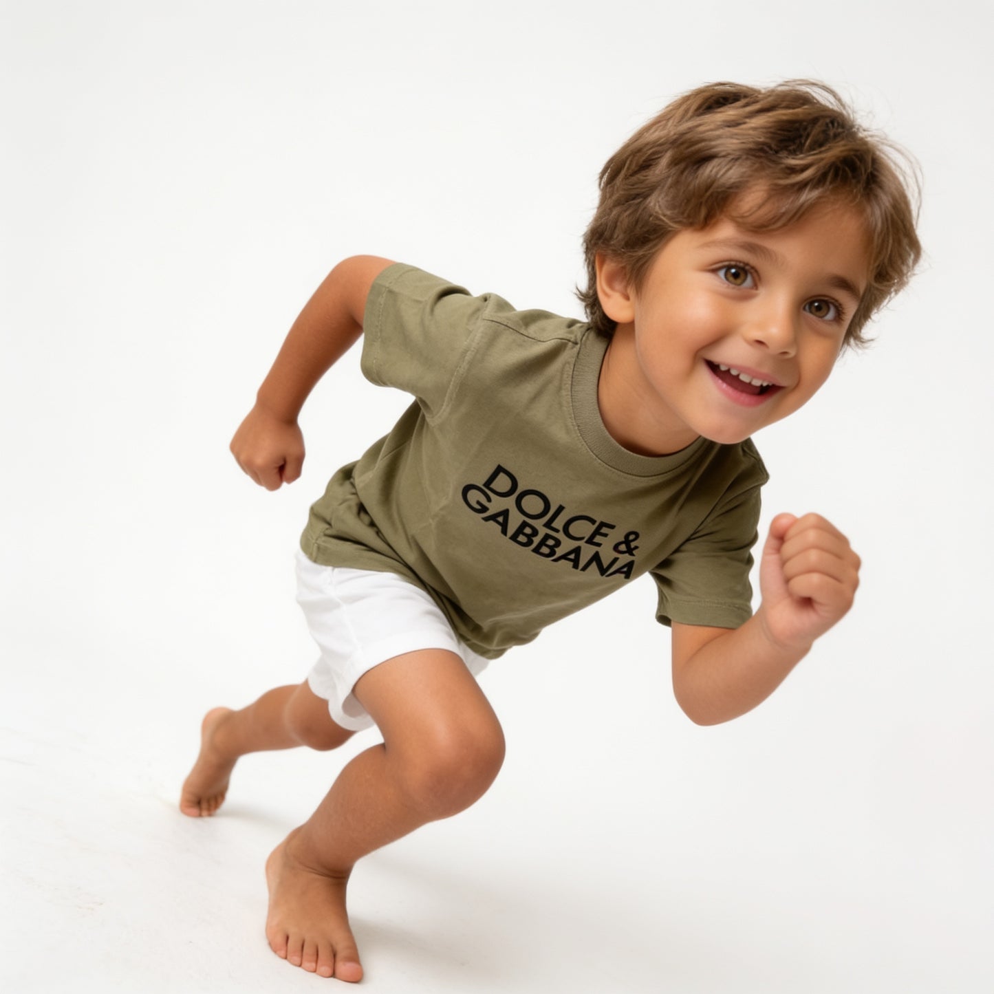 Dolce Luxury Olive Tee