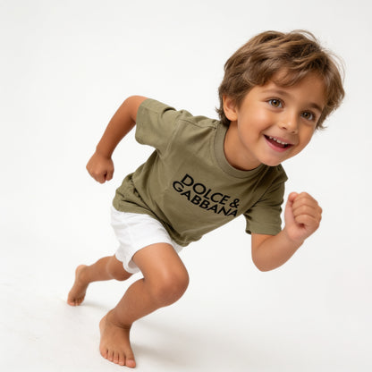 Dolce Luxury Olive Tee