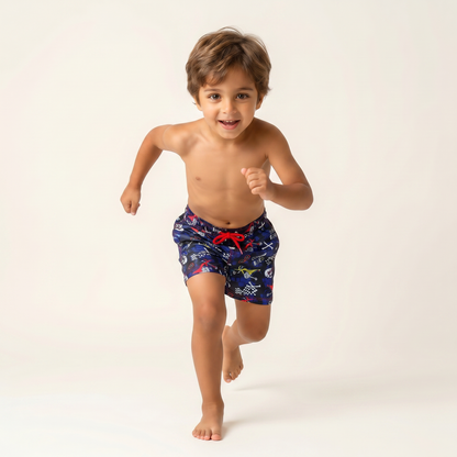 Crazy Bones Swim Short
