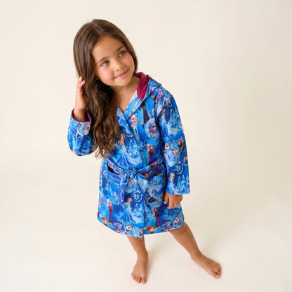 Frozen Magic Beach Robe