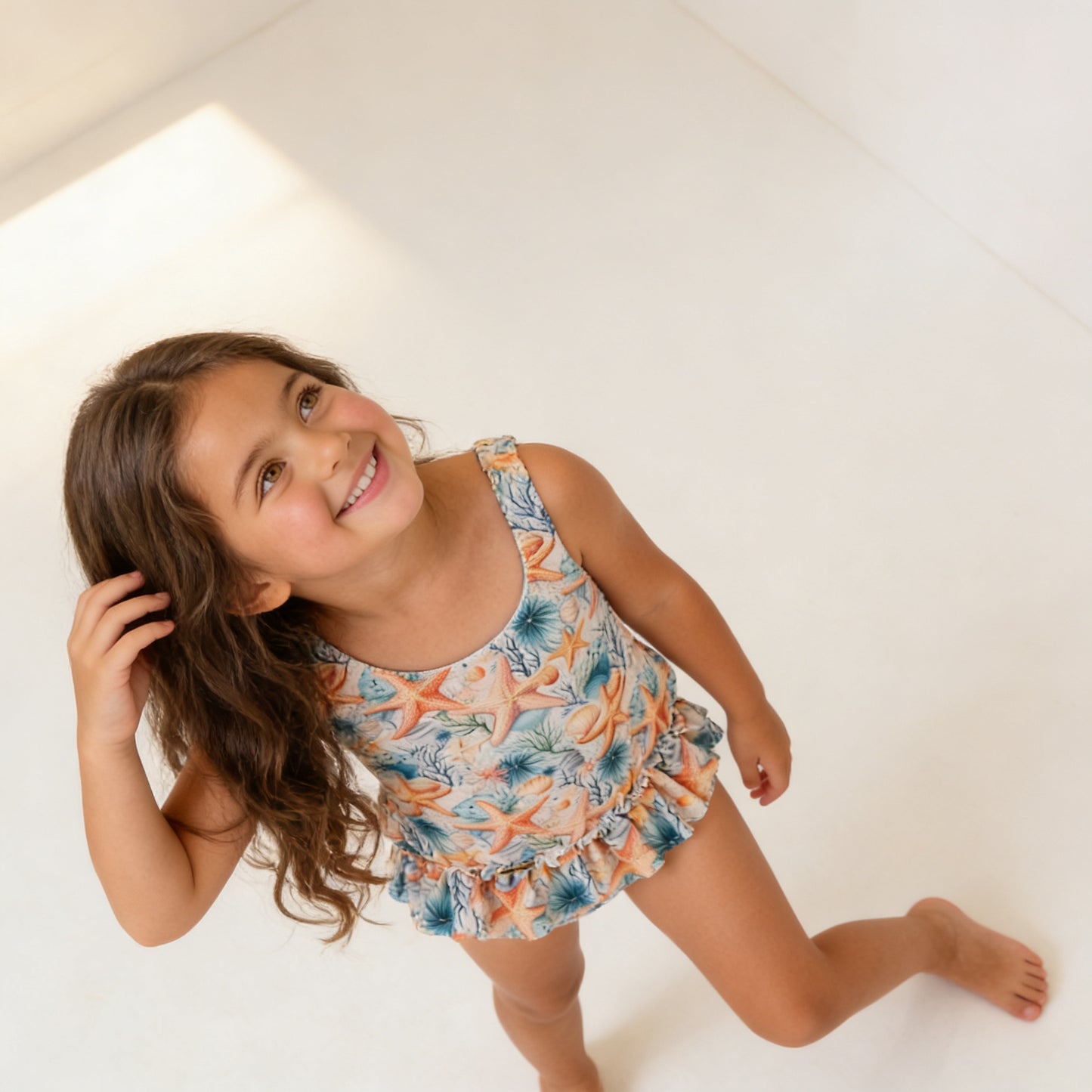 Ocean Reef Discovery Ruffled Swimsuit