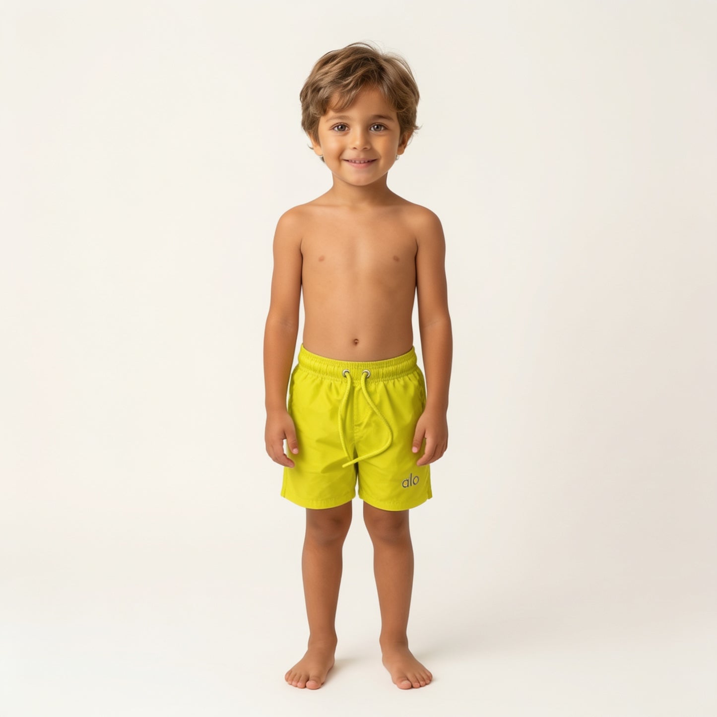 Alo Kids Lime Active Swim Shorts