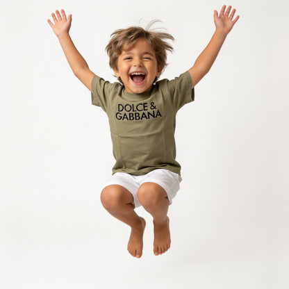 Dolce Luxury Olive Tee