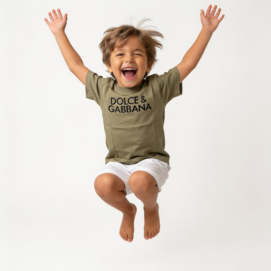 Dolce Luxury Olive Tee
