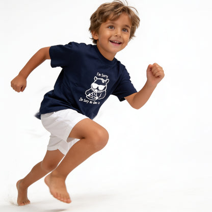 The Playful Deep Navy Tee