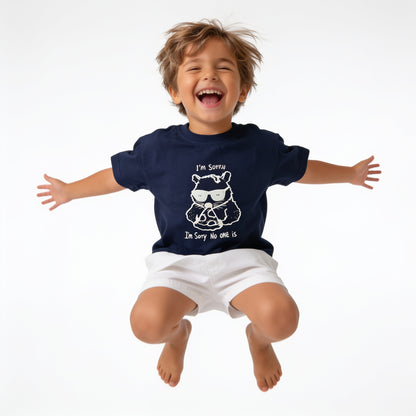 The Playful Deep Navy Tee