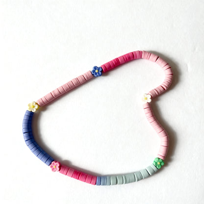 Colorful Flower Necklace