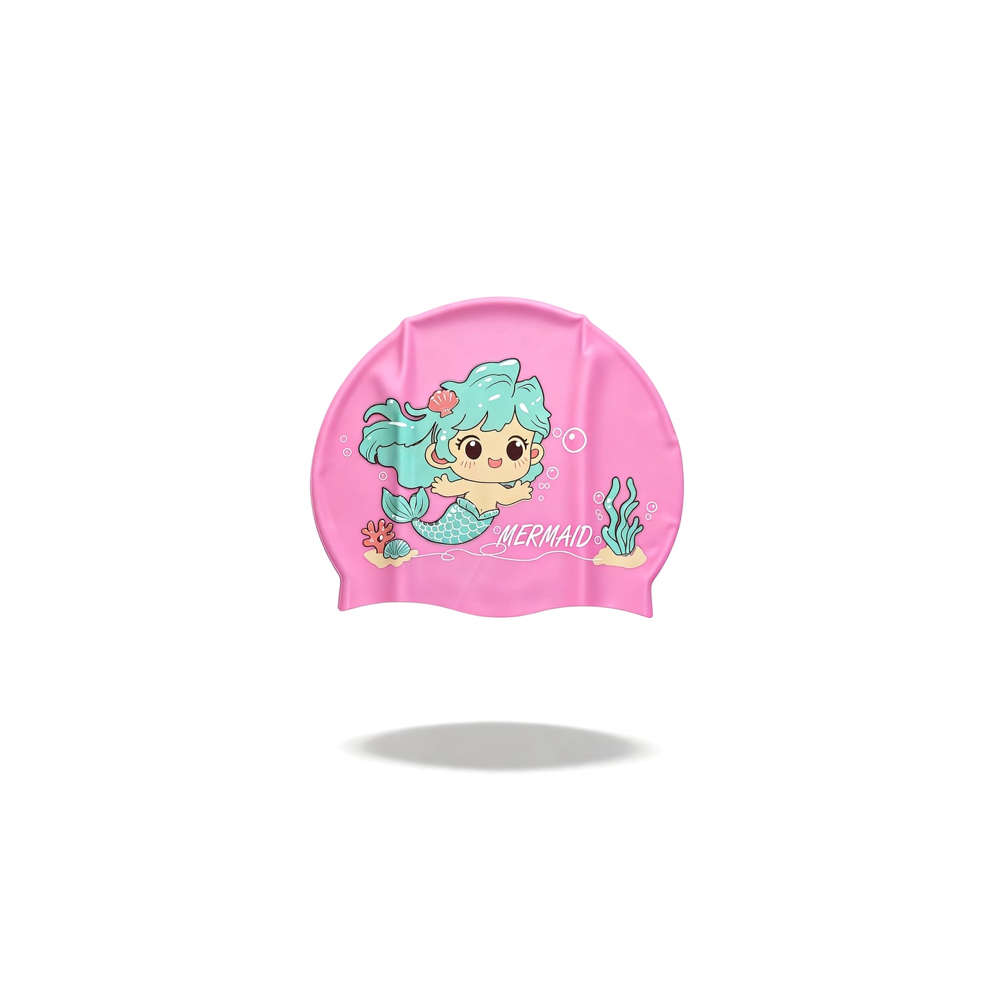 Silicone Mermaid Swimming Cap