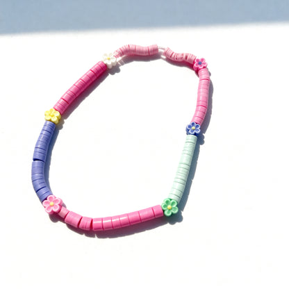 Colorful Flower Necklace