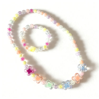 Simple Rose Jewelry Set