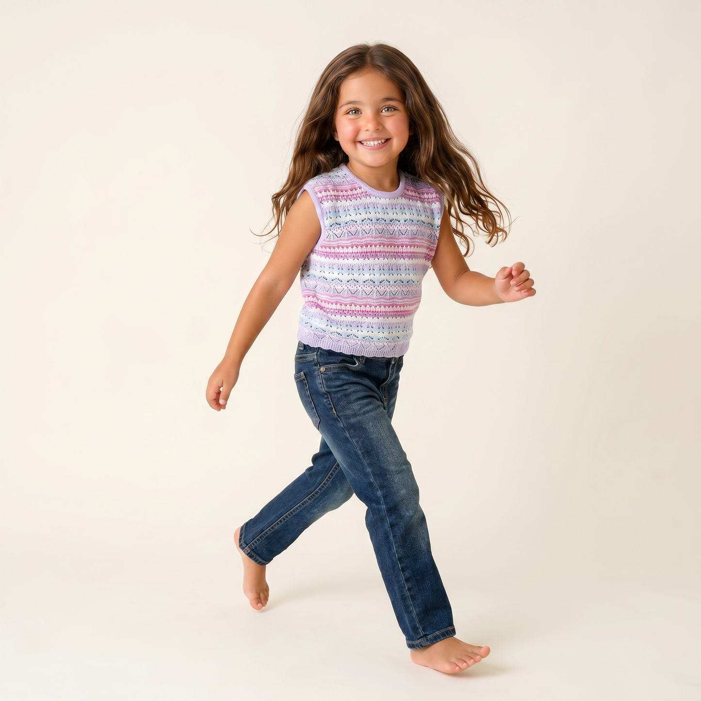 Sweet Breeze Kids Knit Top