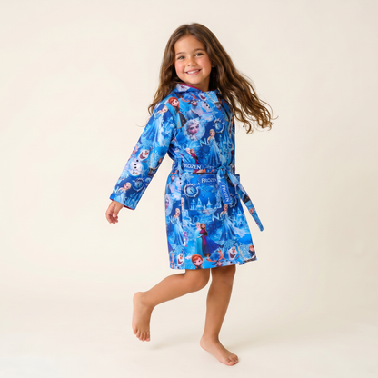 Frozen Magic Beach Robe