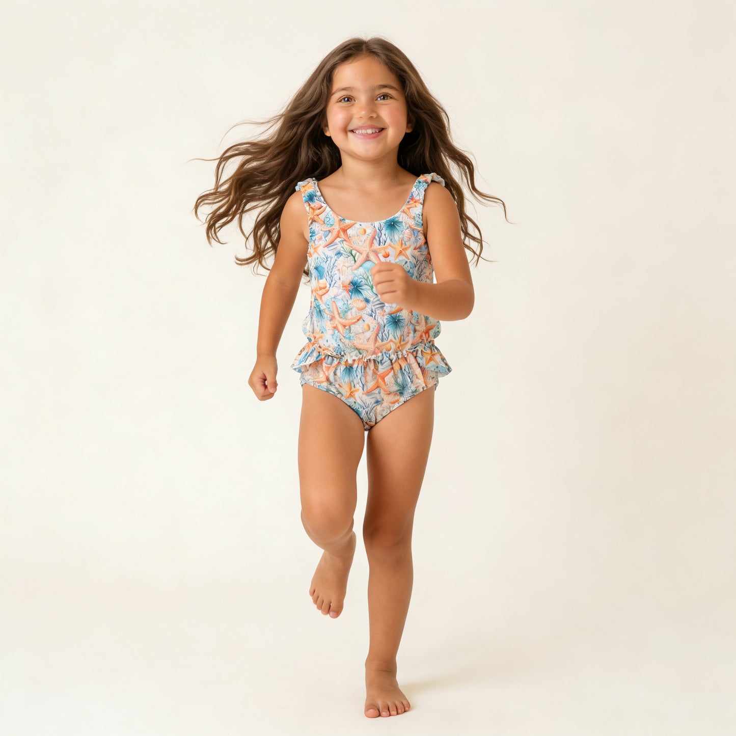 Ocean Reef Discovery Ruffled Swimsuit