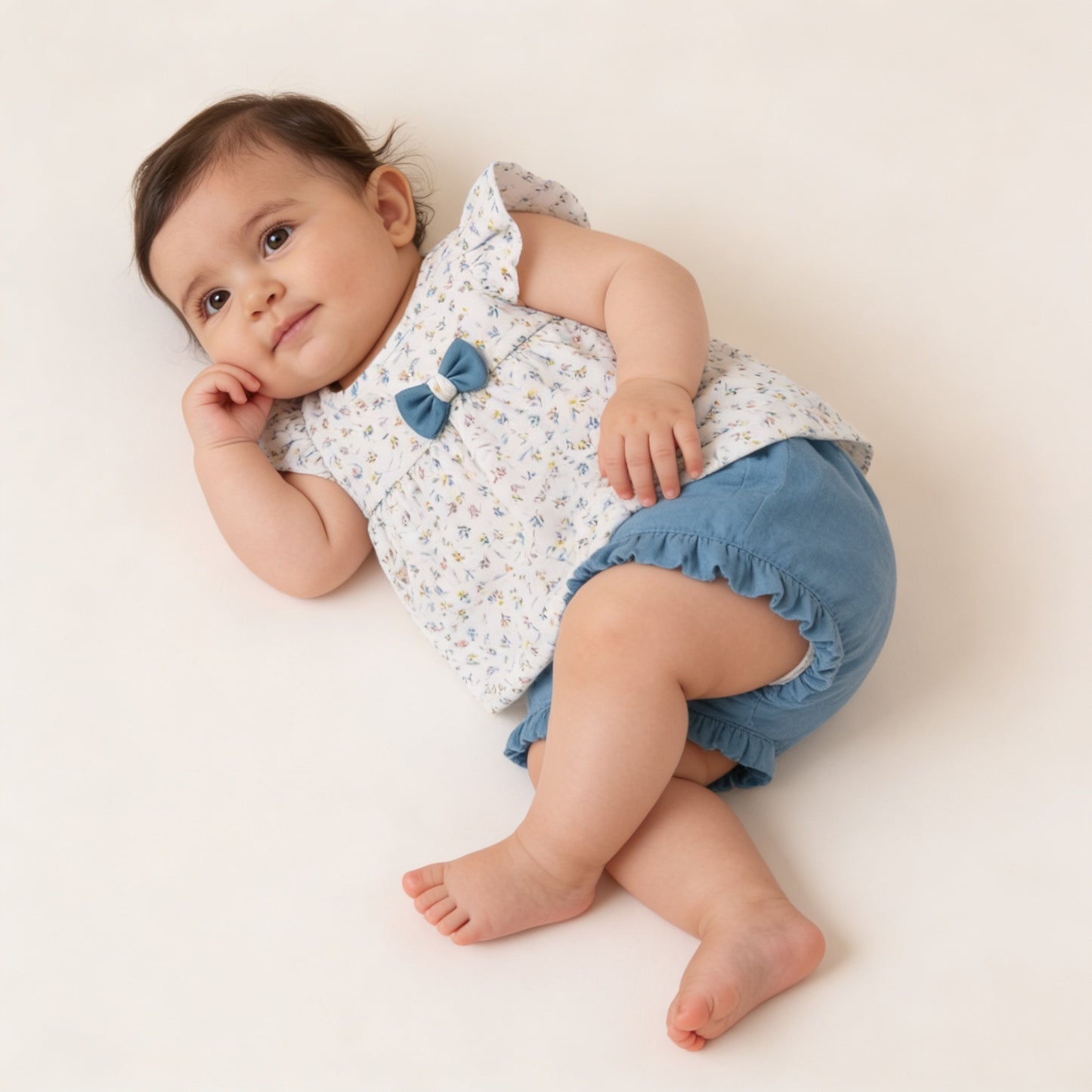 Ruffled Bloomers Set