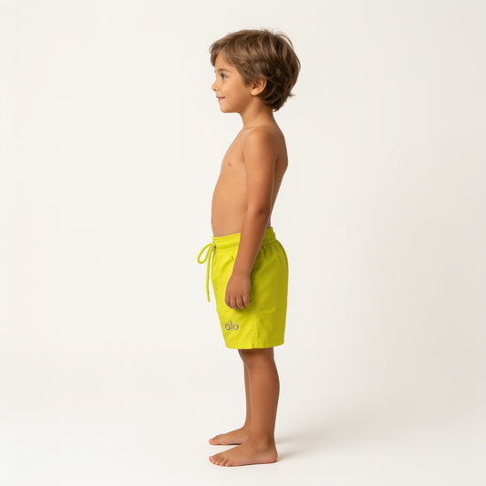Alo Kids Lime Active Swim Shorts