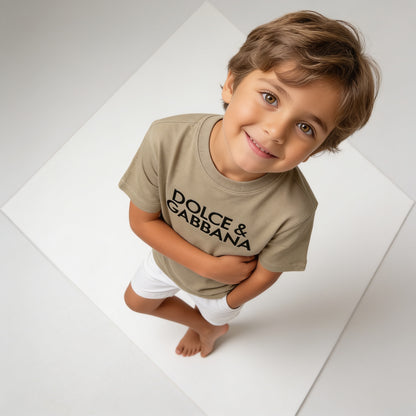Dolce Luxury Olive Tee