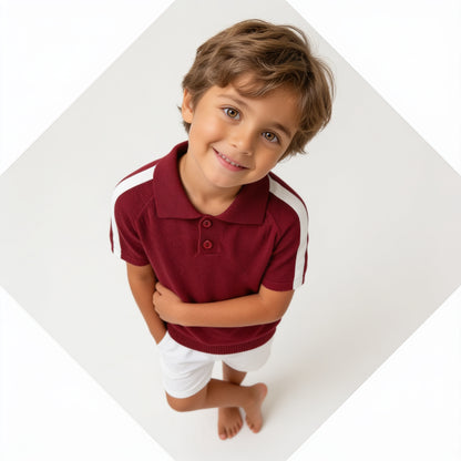 Sporty Prep Active Summer Shirt