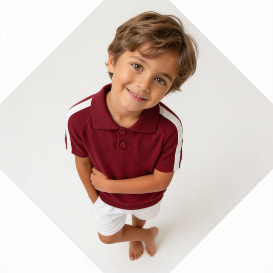 Sporty Prep Active Summer Shirt