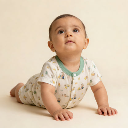 Classic Woodland  Romper