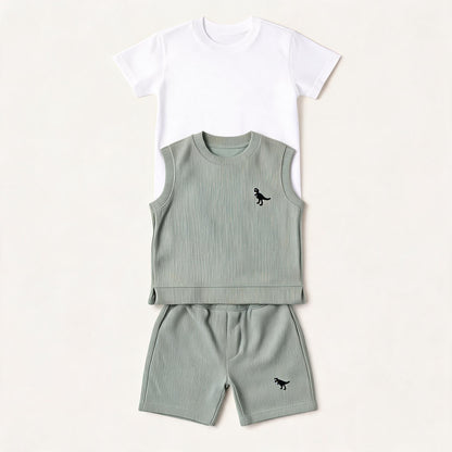 Sage Minimalist Layered Set