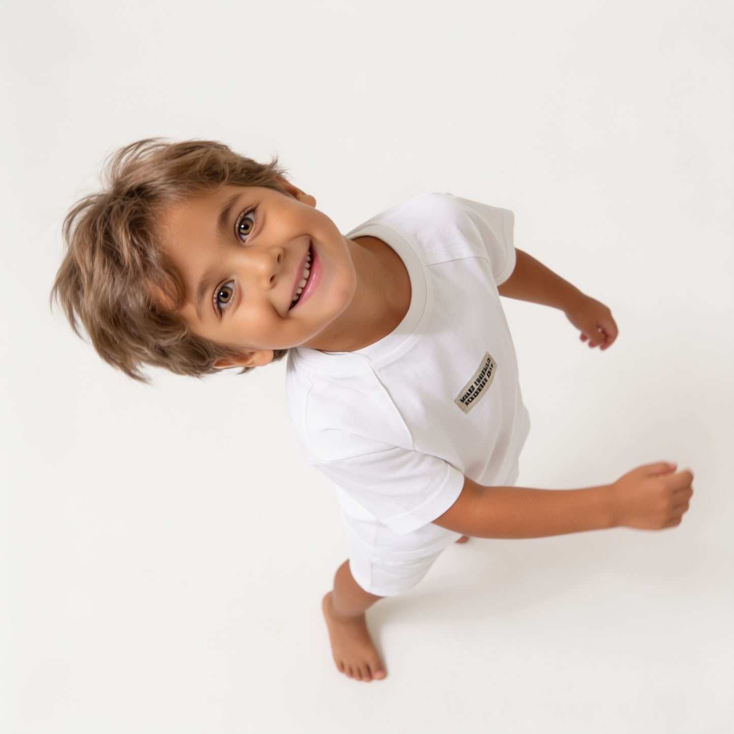 Premium Comfort Essential White Tee