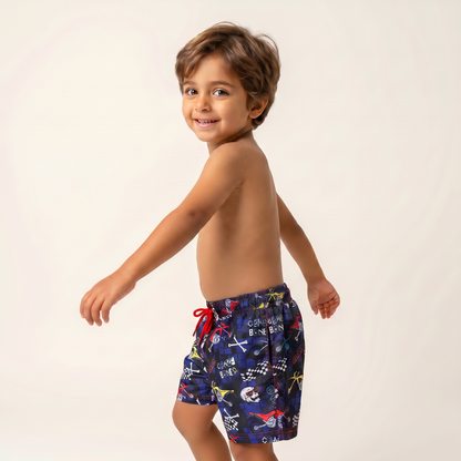 Crazy Bones Swim Short