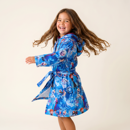 Frozen Magic Beach Robe