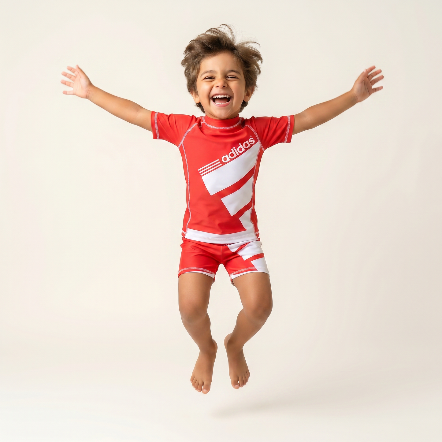 Sporty Two-Piece Swim Set