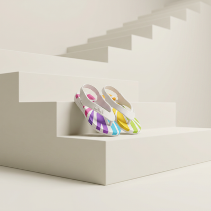 LAVA Retro Sunburst Active Slippers