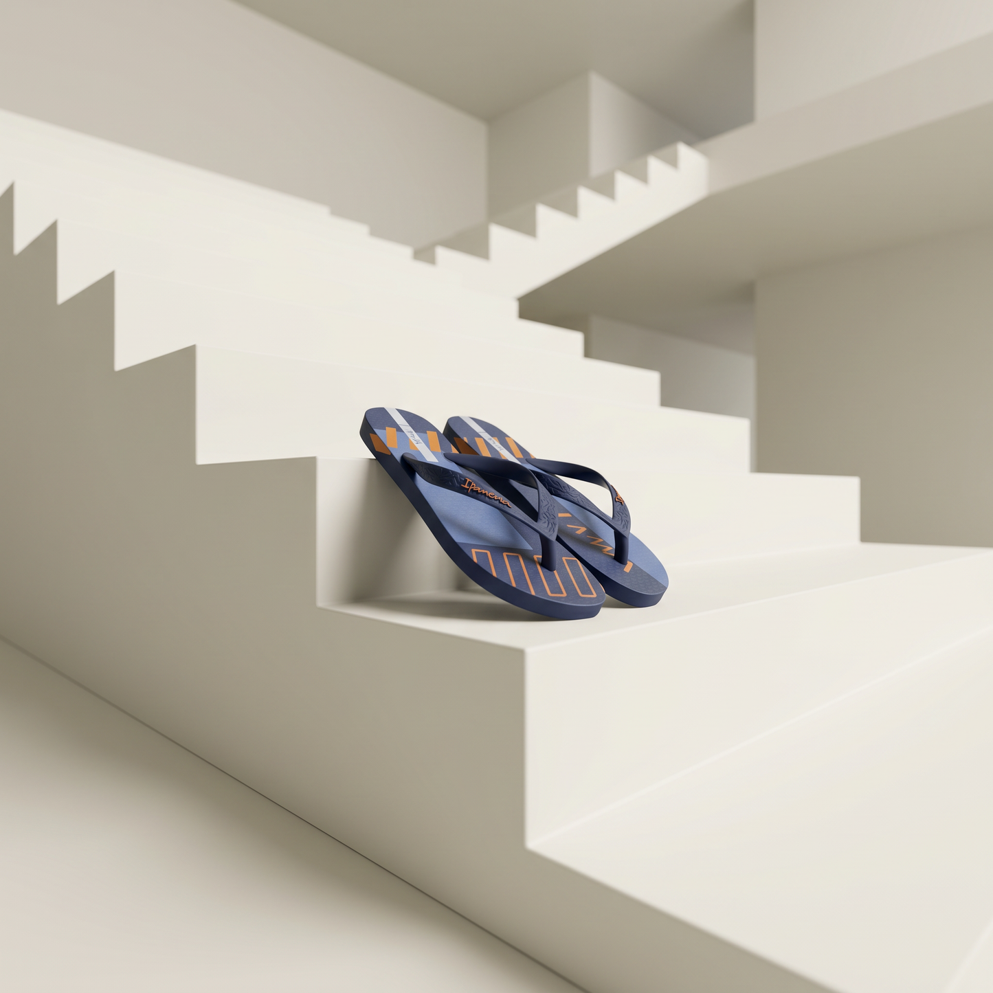 LAVA Nautical Stripe Active Slippers
