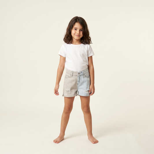 Denim Duo Shorts