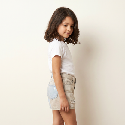 Denim Duo Shorts