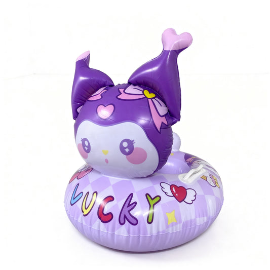 Kuromi kids swimming float boat